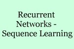 Session: Recurrent Networks – Sequence Learning